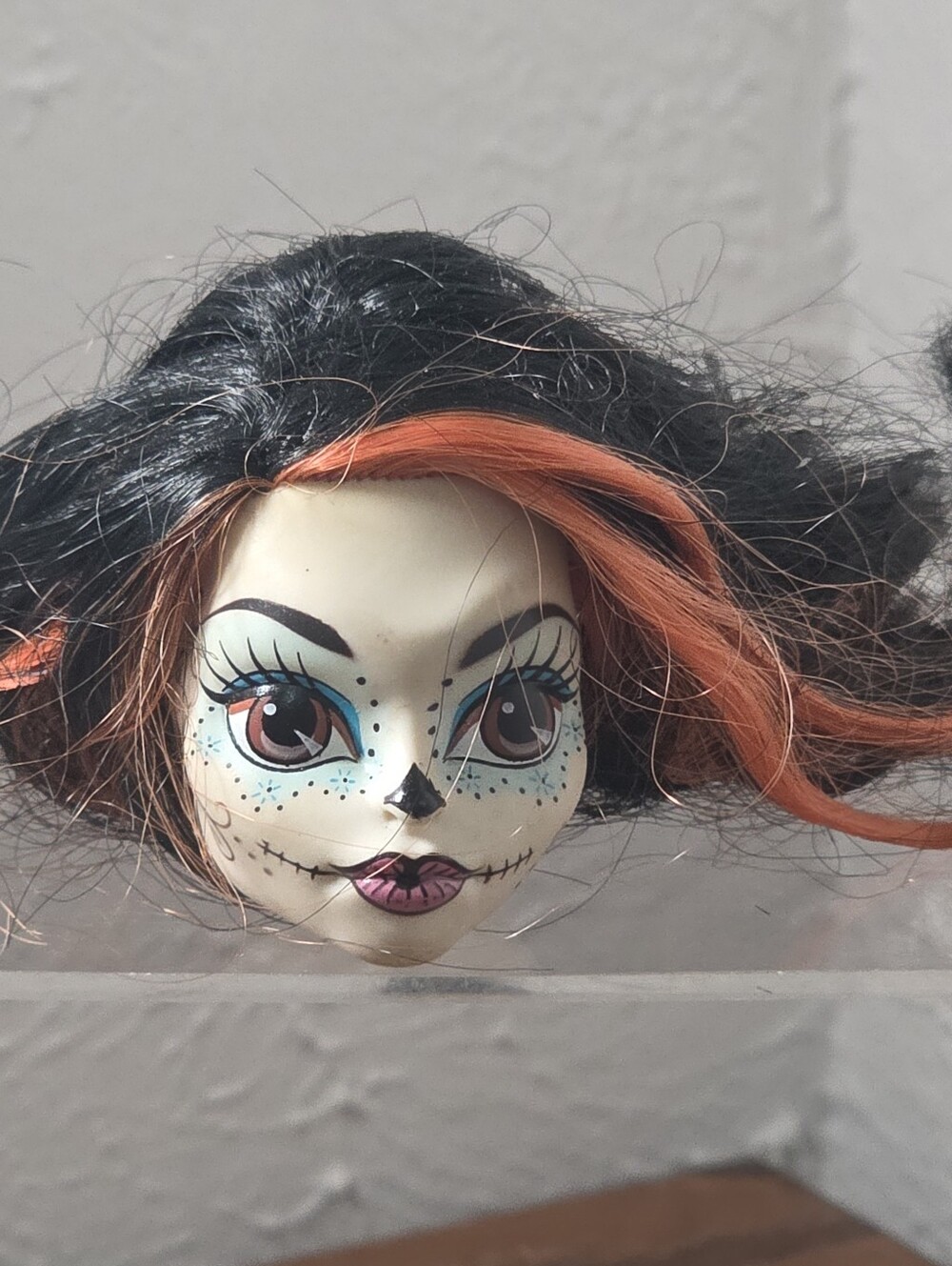 2012 Mattel Monster High Skaris City of Frights Skelita Calaveras Head